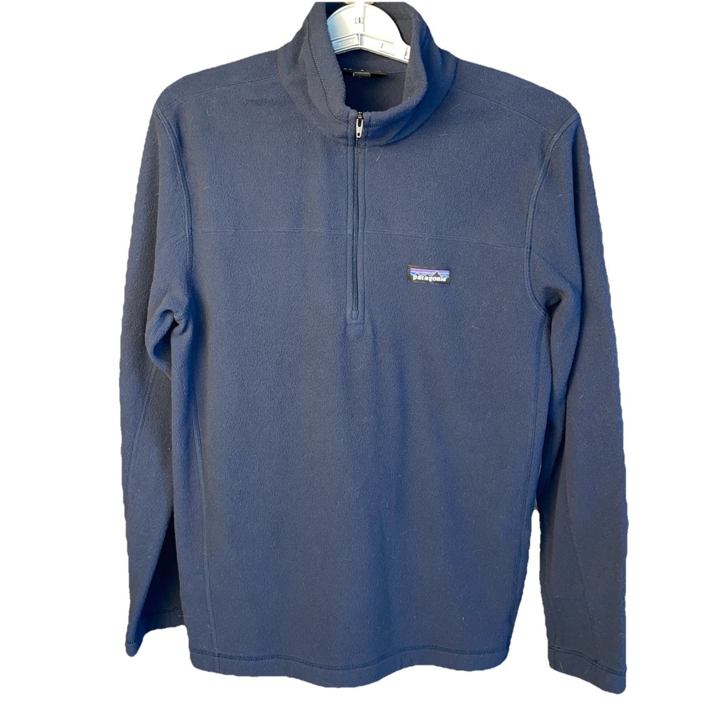 Patagonia‎ Women's Better Sweater 1/4 Zip Fleece Pullover New Navy Small
